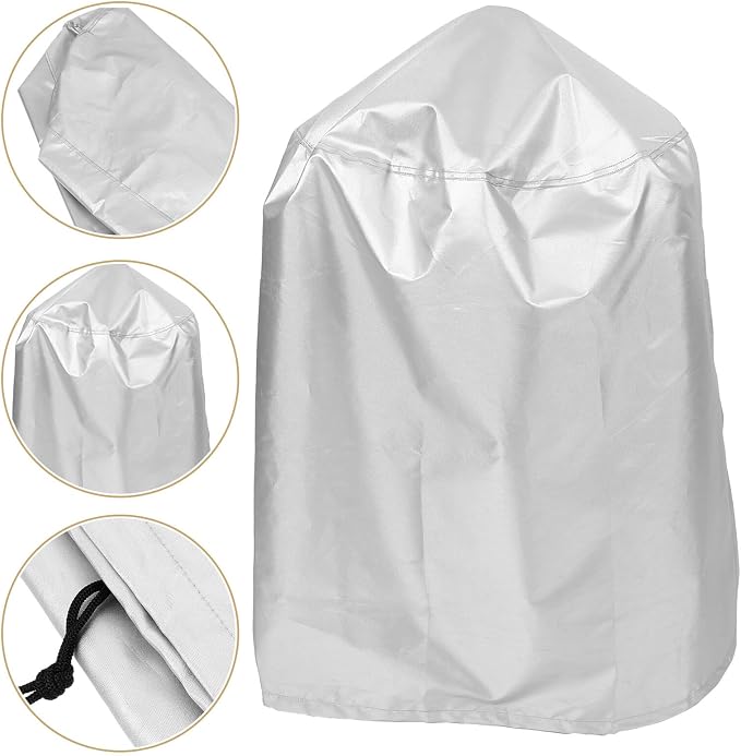 Mikikit Polyester Outdoor Grill Cover BBQ Barbecue Protective Cover - Image 6