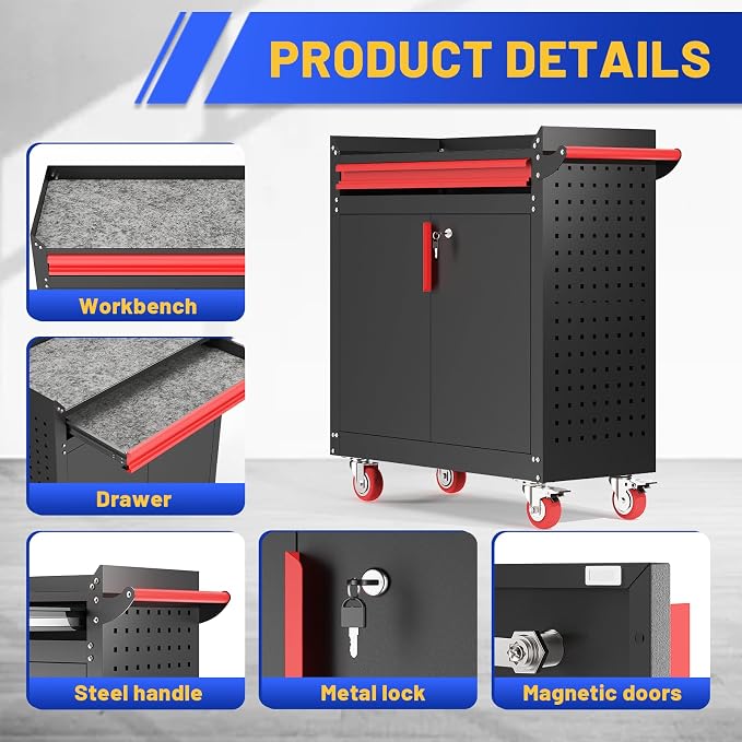 Metal Grill Cart - Image 6