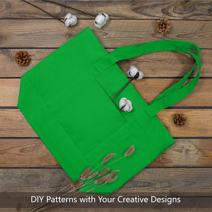 TOPDesign 1-Pack Canvas Tote Bag - Image 3
