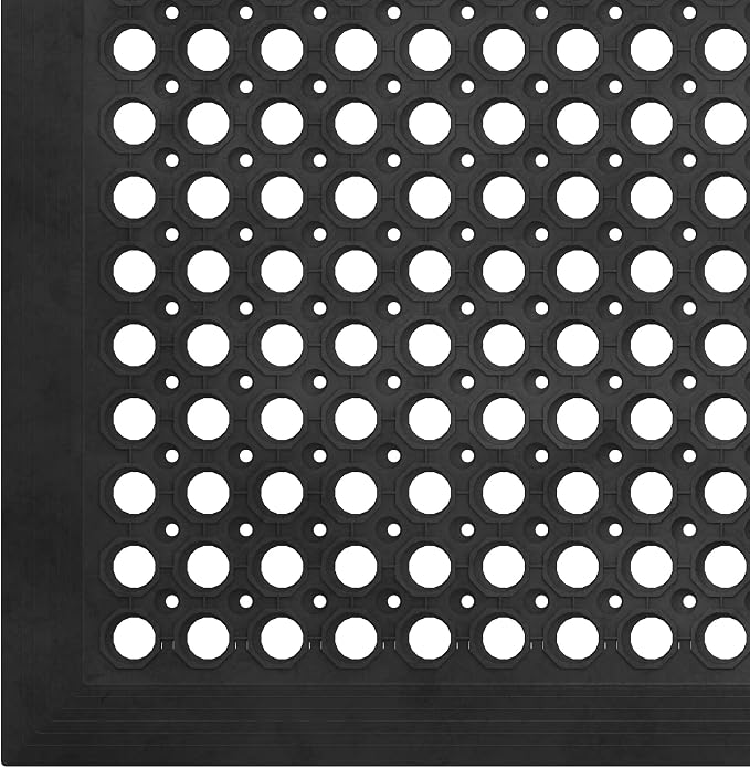 Ottomanson Heavy Duty Rubber Floor Mat – Non-Slip, Waterproof, Restaurants - Image 8