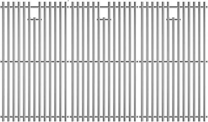 17" Stainless Steel Grill Grate by Suzlon