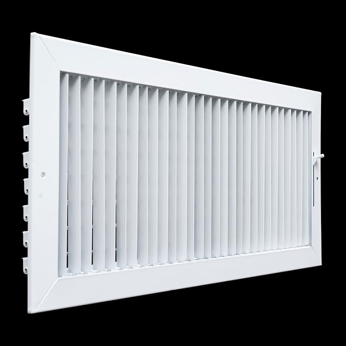 Fits 20x8 Duct Opening Steel Adjustable Air Supply Grille by Handua | Register - Image 4
