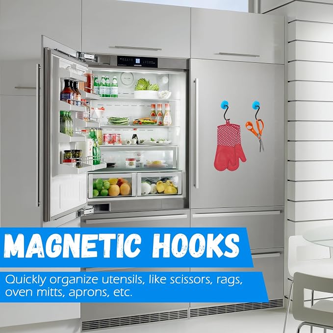 Strong Magnetic Grill Hooks, Heavy Duty Magnet Hooks - Image 2