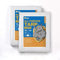 GUARD SHIELD White Tarp 10x14 Feet Medium Duty All Purpose Poly Tarps Cover 7mil by GUARDSHIELD