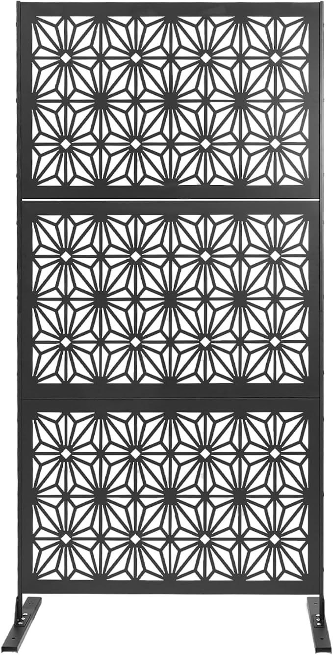 75" H×35" W Decorative Outdoor Privacy Screen by DYRABREST