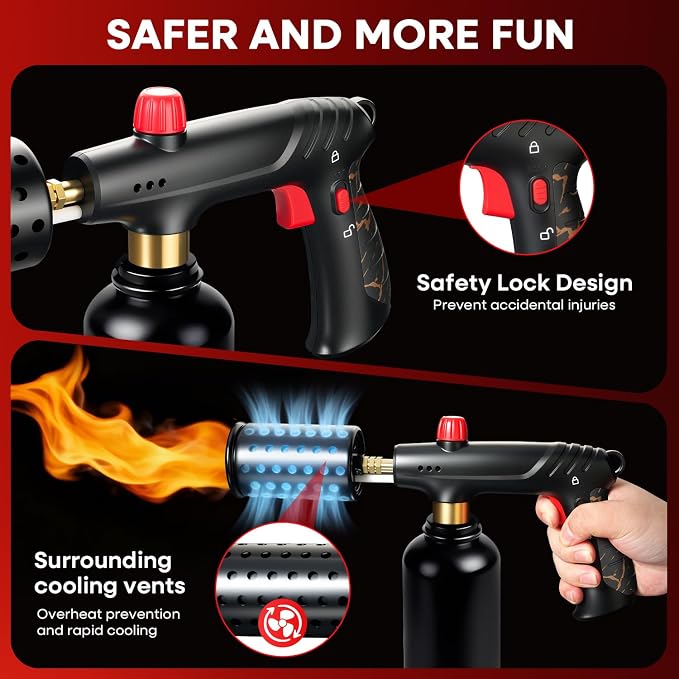 Propane Torch, Cooking Blow Torch Gun - Image 2