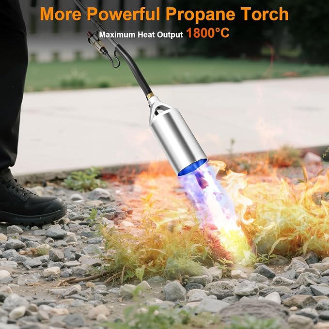Sondiko Powerful Weed Burner, Propane Torch High Output Weed Torch - Image 2