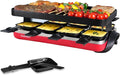 TAMARIT Classic 8 Person Raclette Grill 1500W Electric Tabletop Griddle by TAMARIT