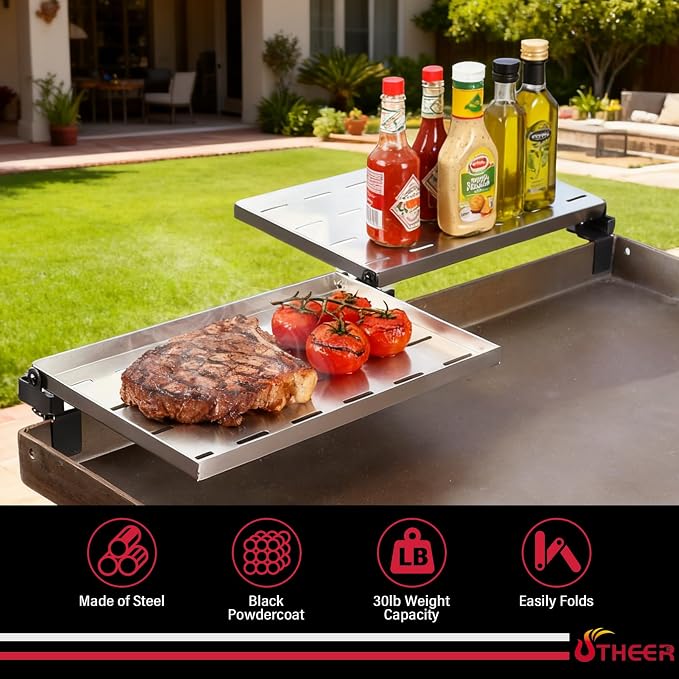 Utheer 2-Pack Griddle Warming Rack - Image 7