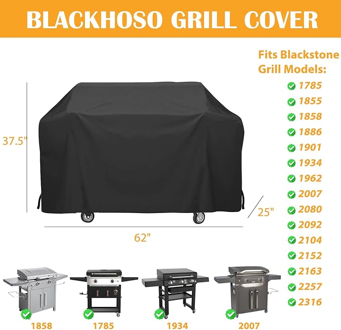 Cover for Blackstone Culinary 30" Griddle 1901 1934 2092 2163, Heavy Duty - Image 2