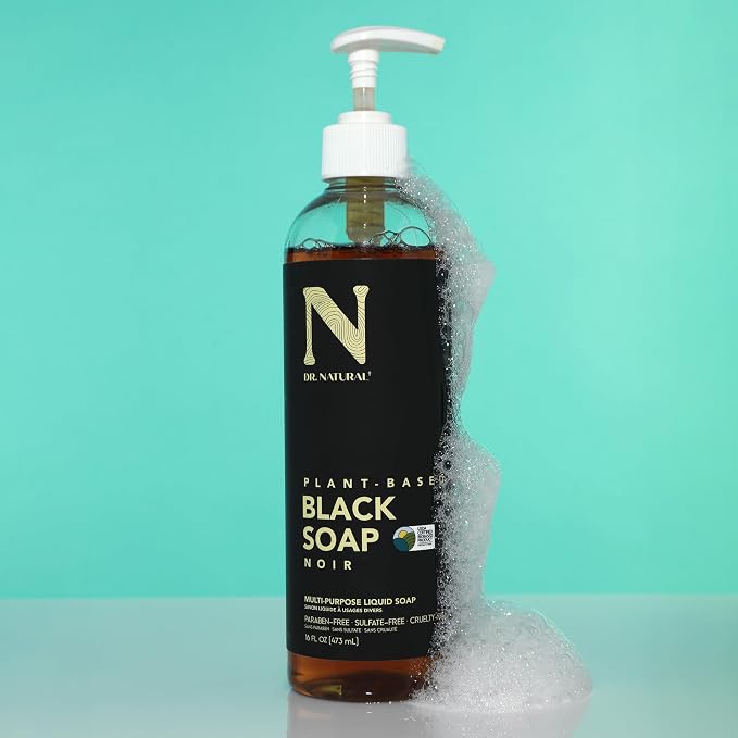 Dr. Natural Multi-Purpose Black Liquid Soap - Image 8