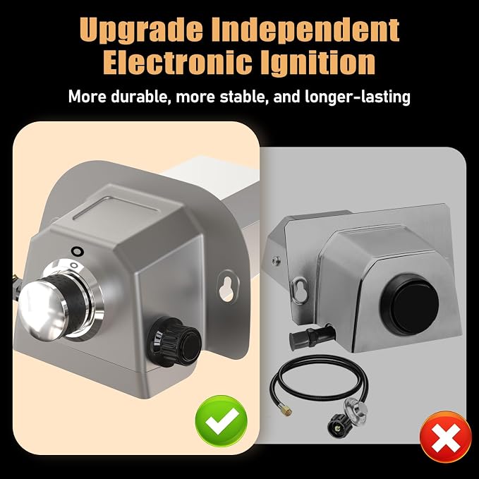 Utheer Gas Burner Attachment for Karu 12 / 12G / Karu 2 & Fyra 12 Pizza Ovens - Image 5