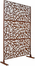 Outdoor Decorative Metal Privacy Screen Panel, Steel Partition by FRITHJILL