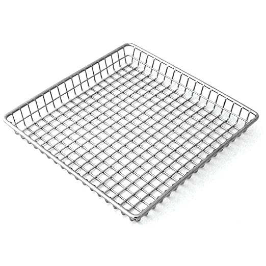 G.E.T. 4-83599 Stainless Steel Metal Rectangular Wire Serving Tray Stainless by Unknown