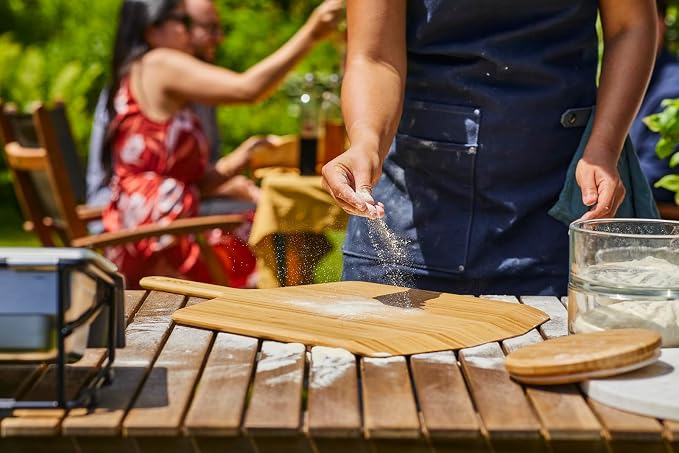 Ooni 12” Bamboo Wood Pizza Peel –12 Inch Pizza Spatula Paddle, Wooden Pizza - Image 9