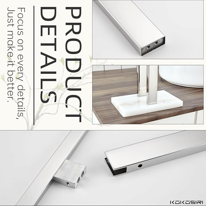 KOKOSIRI Hand Towel Holder Stand Towel Rack - Image 7