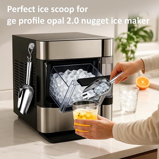 Juome Stainless Steel Ice Scoop - Image 2