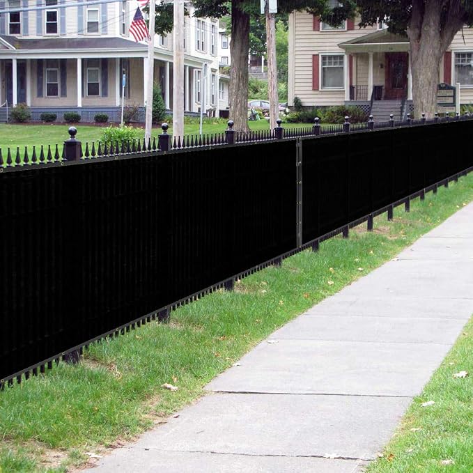 Sunnyglade 4 feet x 50 feet Privacy Screen Fence Heavy Duty Fencing Mesh Shade - Image 4