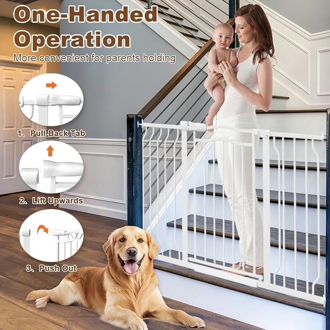 62.2-71.6" Extra Wide Baby Gate - Image 2
