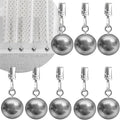 8 Pack Shower Curtain Weights, Prevent Curtain Liner from Blowing Around by Yteseery