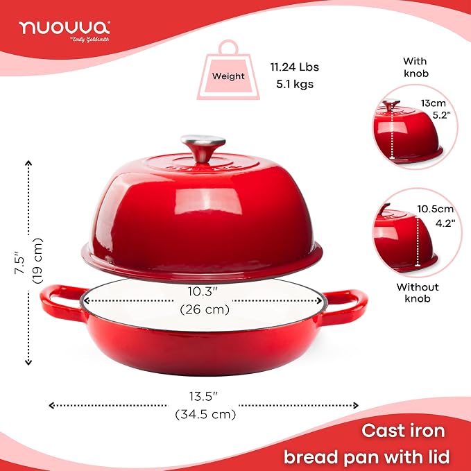 Enamelled Cast Iron Dutch Oven Pot – Dutch Oven - Image 2
