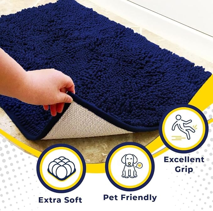 Muddy Mat® | Super Absorbent Door Mat Indoor, Microfiber Quick Dry Chenille - Image 3