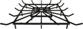 SteelFreak Square Wheel Fire Pit Grate by SteelFreak