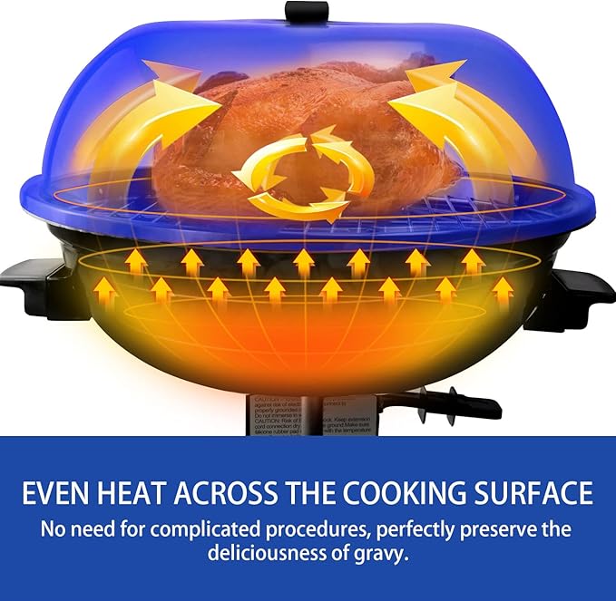 Electric BBQ Grill Techwood 15-Serving Indoor/Outdoor Electric Grill - Image 5