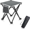 Triple Tree 1 Pack Folding Camping Stool, 13.8 Inch Small Portable Lightweight by Zaboro