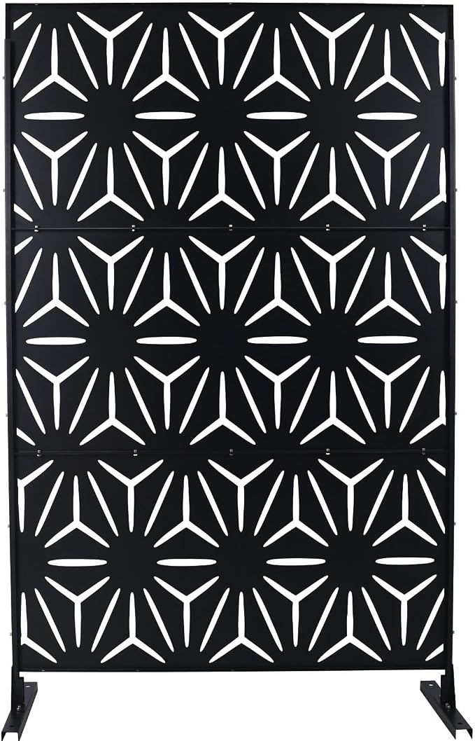 Outdoor Privacy Screen, Steel Privacy Divider - Image 9