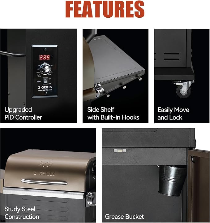Z GRILLS 8-in-1 Outdoor BBQ Grill - Image 4