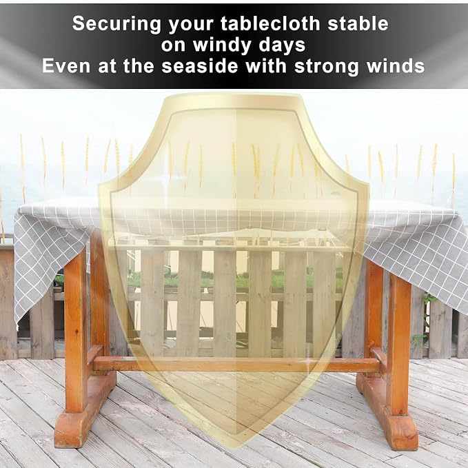 Hidden Strap Tablecloth Clips - Image 7