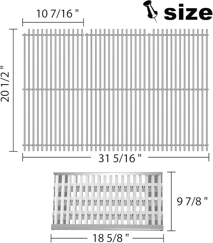54801 92911 Grill Grates Replacement - Image 4