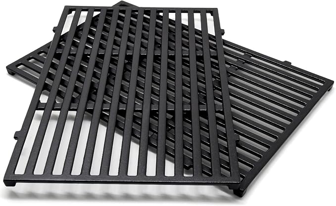 Adviace 17.5 Inch 7638 Cast Iron Grill Grates Replacement by Adviace
