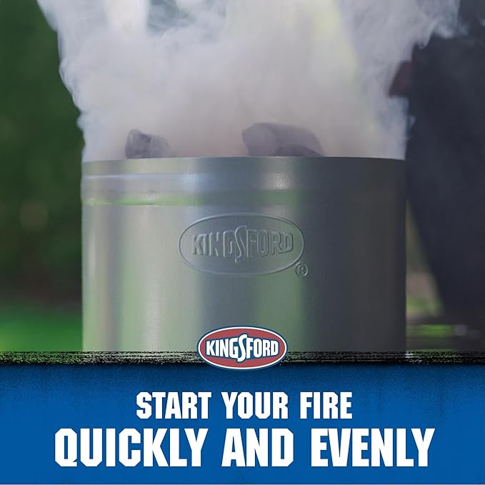Kingsford Heavy Duty Deluxe Charcoal Chimney Starter | BBQ Chimney Starter - Image 2