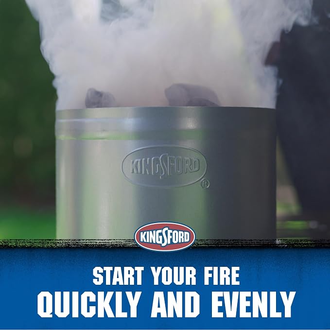 KINGSFORD Heavy Duty Deluxe Charcoal Chimney Starter | BBQ Chimney Starter - Image 2