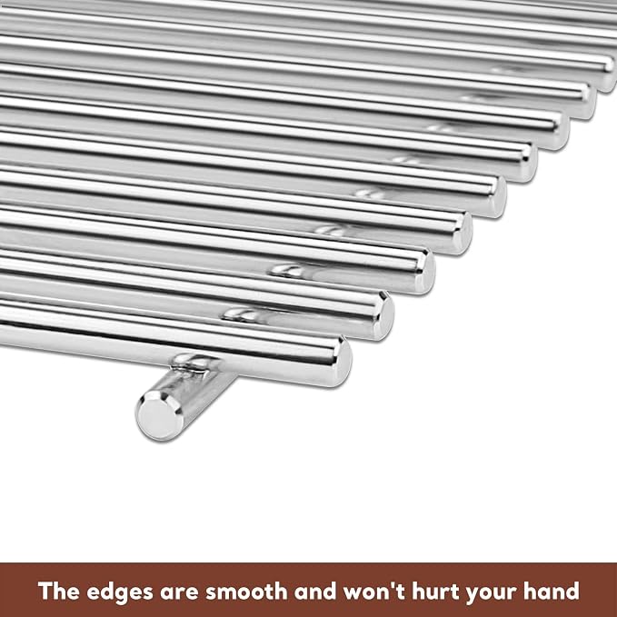 Grill Grates for Weber Spirit 300 & Spirit II GS4 300 Series, Stainless Steel - Image 6