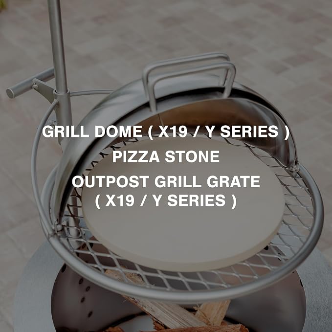 Breeo Grill Dome and Outpost Grill Bundle – Hinged Stainless Steel Dome - Image 3