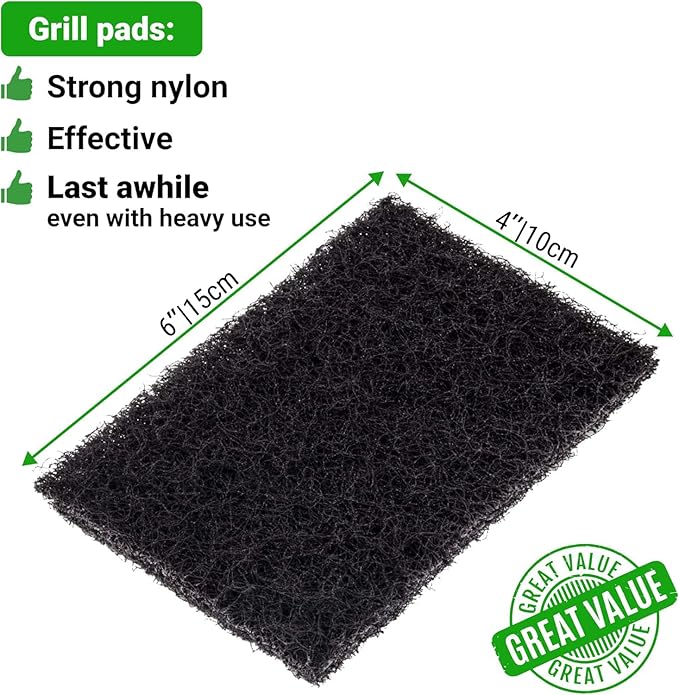 CUSINIUM 31-Piece Griddle Cleaning Kit: 1 Screen Holder, 20 Screens, 10 - Image 4