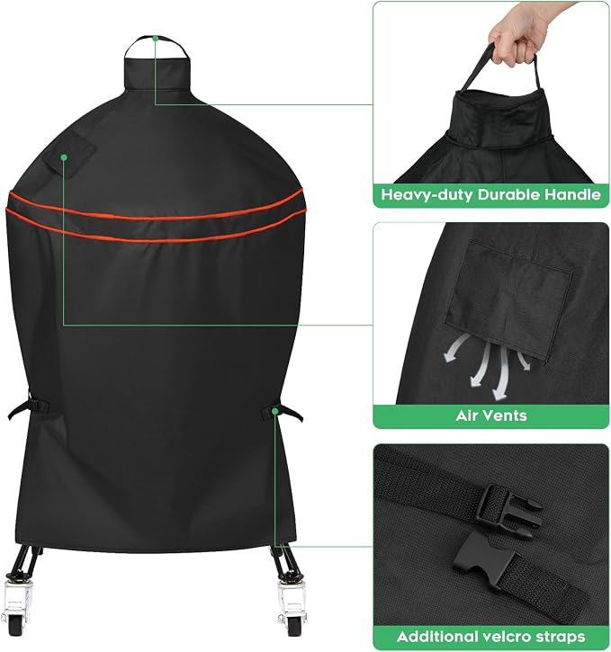 Heavy-Duty 600D Grill Cover fit - Image 3