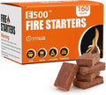 E500 Fire Starter for Campfires, Fire Pits, Larger Charcoal Fire Starter Squares by BBQaccessories