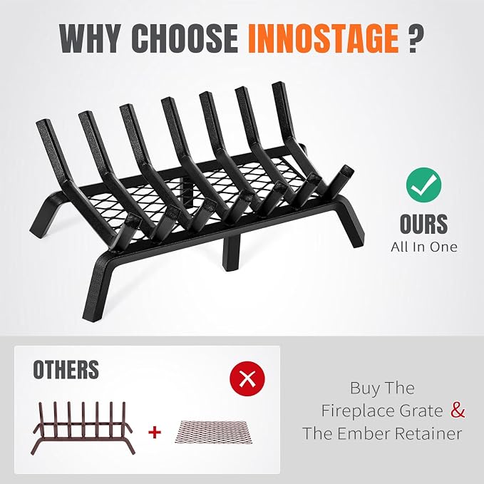INNO STAGE Fireplace Grates - Image 3