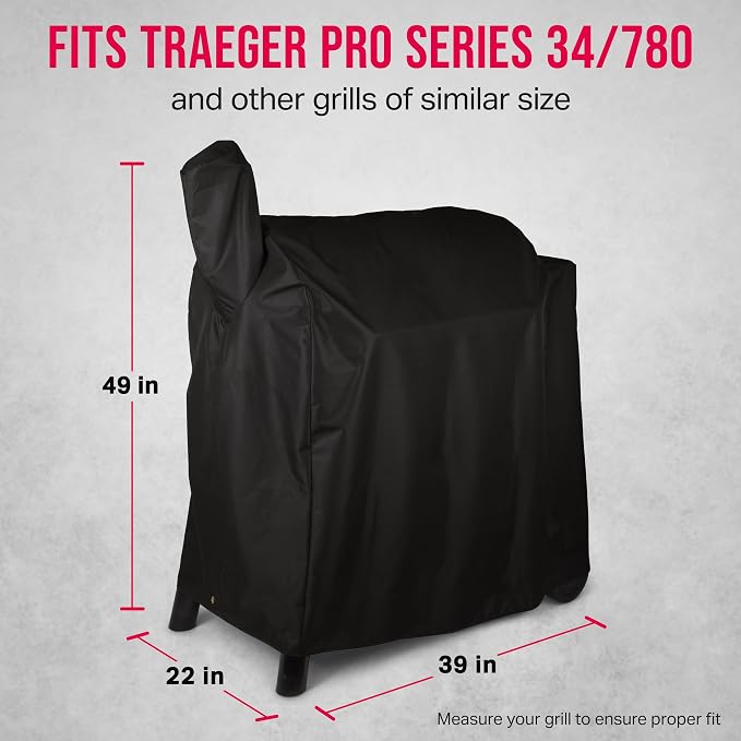 Grill Cover by Grillman, 49 Inch, BBQ Outdoor Grill Covers, Charcoal & Gas - Image 2