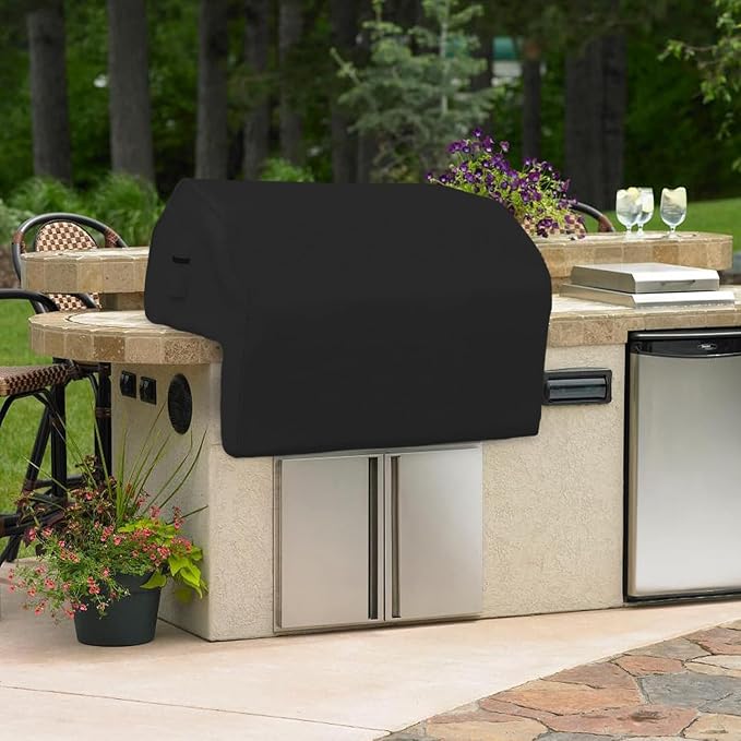Covers & all Built-in Outdoor Grill Cover, Durable 12 Oz Waterproof Cover Max - Image 5