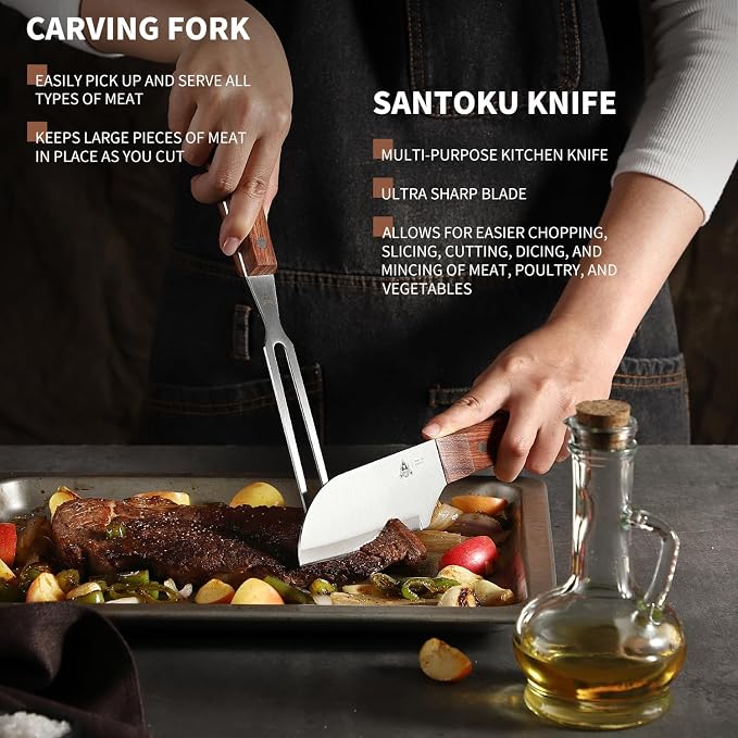 GRILLGEN 6-Piece Professional Griddle Accessories Kit - Image 4