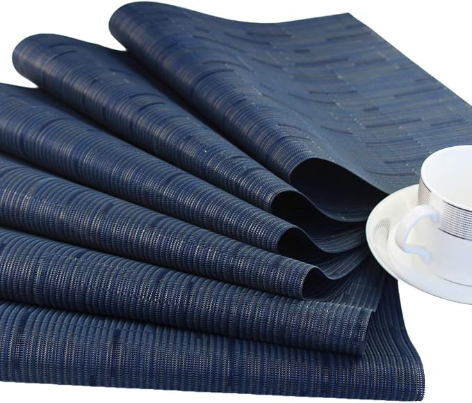 Plastic Placemats, Non Slip Washable Placemats - Image 4