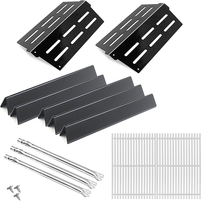 Flavorizer Bars, Heat Deflectors, Grill Burner and Grill Grid by Unknown