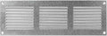 Repa Market 12x4 Inch Air Vent Cover/Galvanized Steel Louvered Grill Cover by RepaMarket
