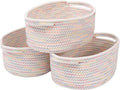 Woven Basket, Small Rope Storage Bin by JMvicyroam