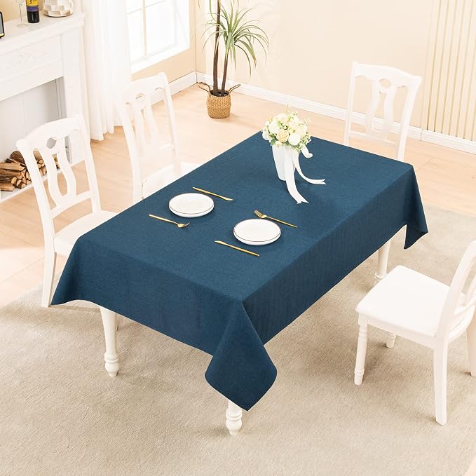 BALCONY & FALCON Square Tablecloth Washable Wrinkle Resistant and Water Proof - Image 5